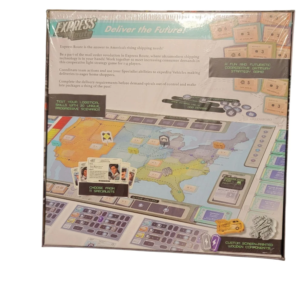 Green and‎ Blue Puzzle Game Express Route